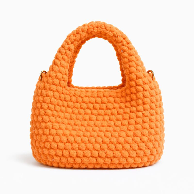 borsa uncinetto Lula melone a mano