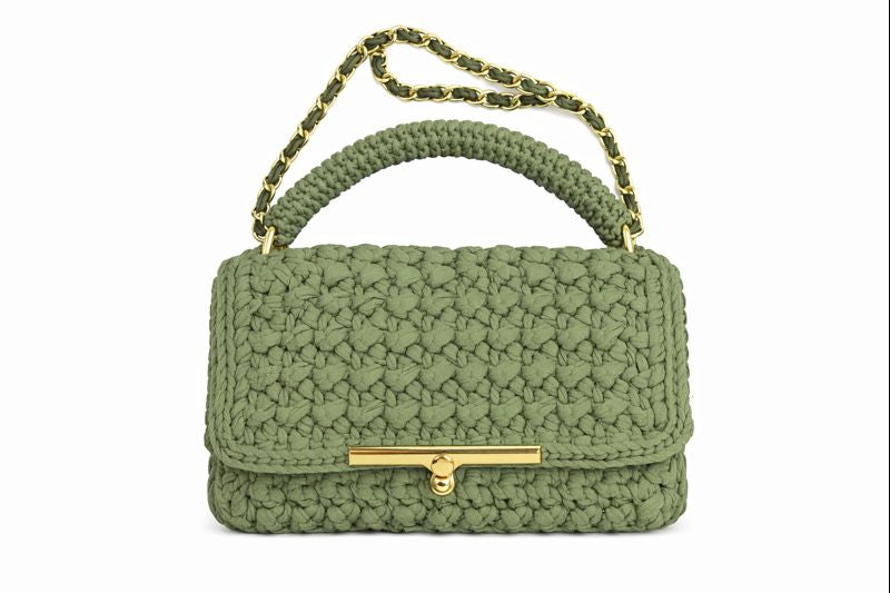 borsa Magda variante colore verde primavera
